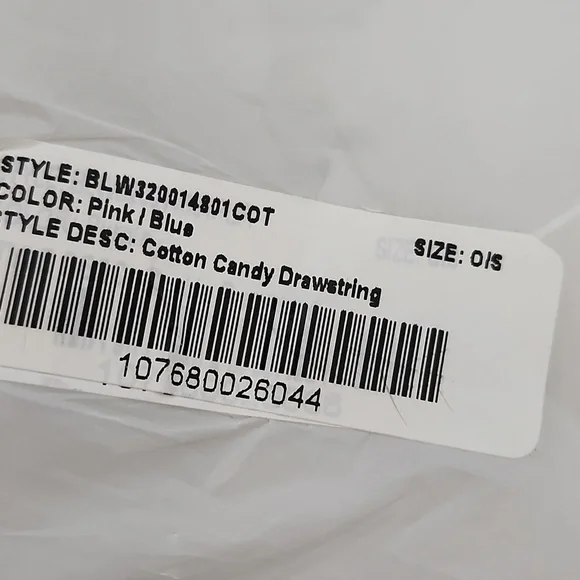 Boys Lie Cotton Candy Tye Dye Tote with Pastel Cosmetics Pouches - Picture 4 of 16